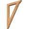Ekena Millwork Traditional Traditional Smooth Bracket, Western Red Cedar, 3 1/2"W x 30"D x 42"H BKT04X30X42TRA01SWR - alternate 1